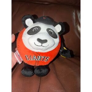 San Francisco Giants Orbiez Sports Panda Plush MLB Baseball Orange Black 2011
